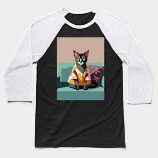 Kitty Tahiti Baseball T-Shirt